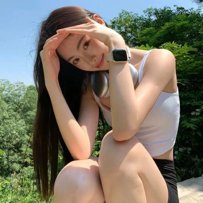 听见她说